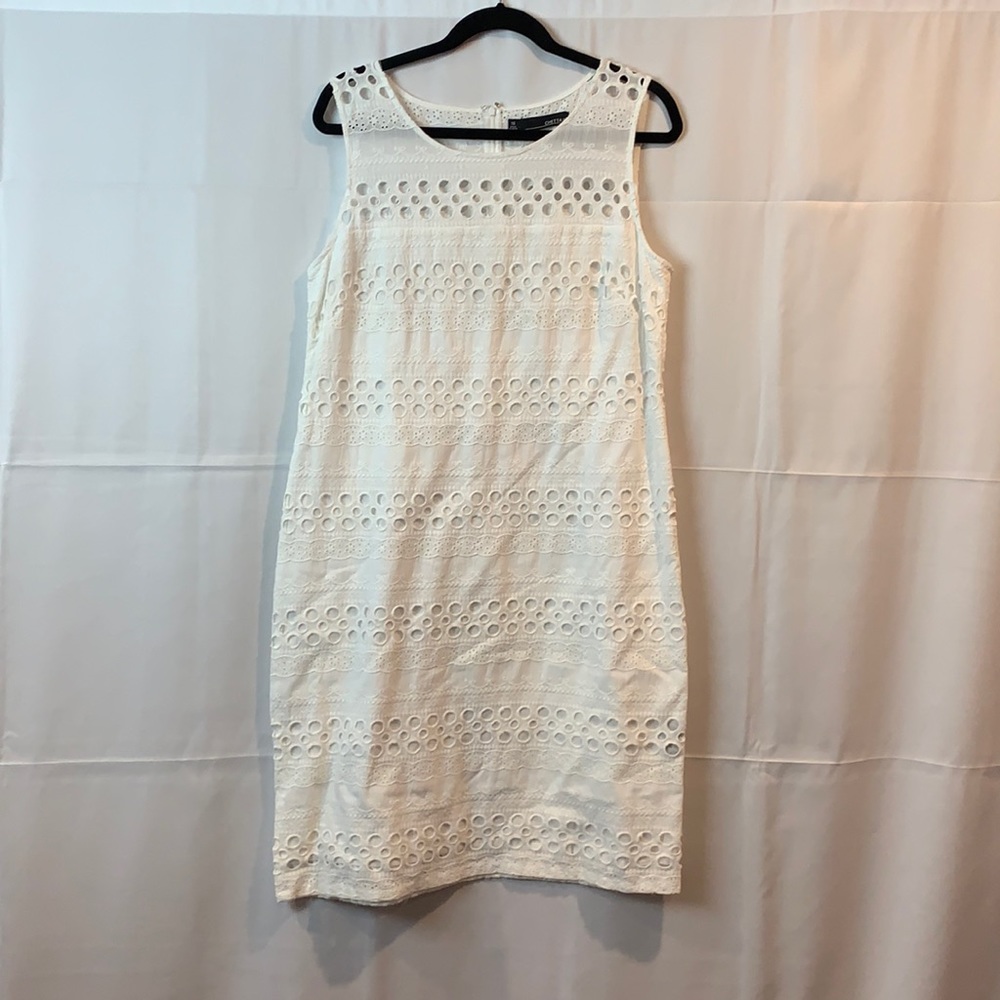 Chetta B white sun dress